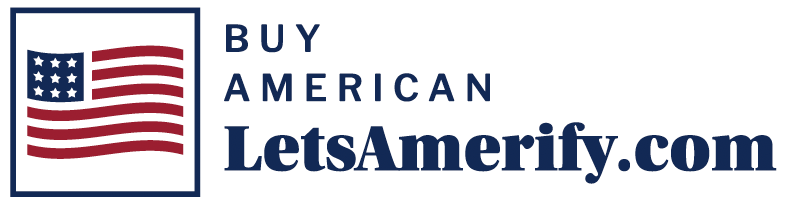 Buy American Lets Amerify Logo