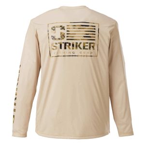 Striker Prime UPF 50+ Long Sleeve Shirt - Sand